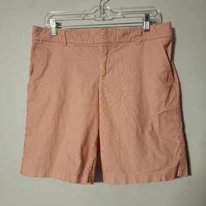 Tommy Hilfiger‎ Red White Stripped Bermuda 8 Short